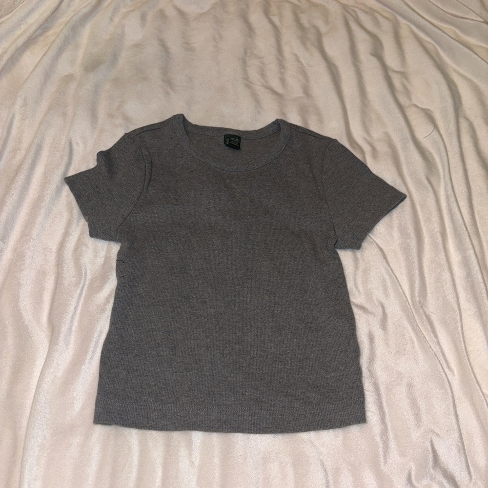 Wild Fable Gray Short Sleeve Tee